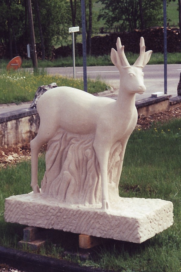 Sculpture Chevreuil