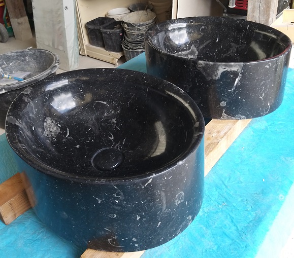 Vasques marbre noir