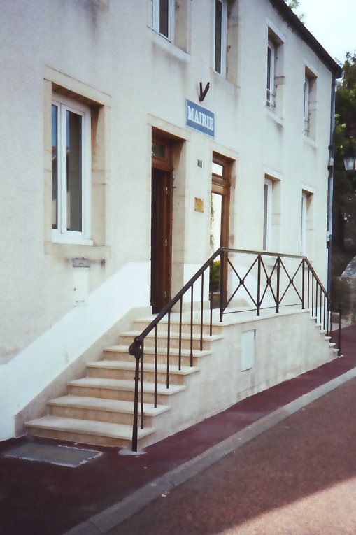 Escalier Mairie de Daix