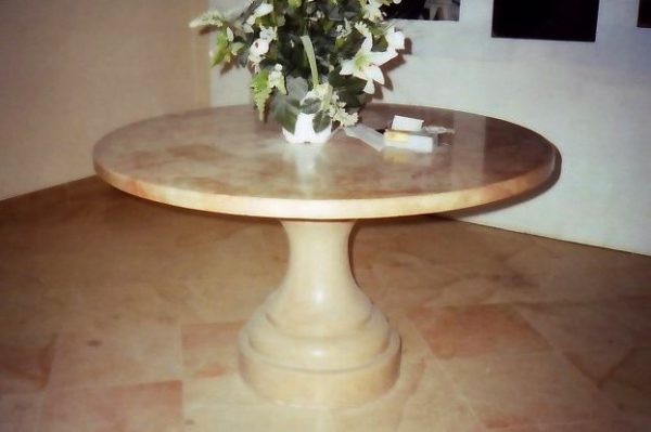 Table basse ronde