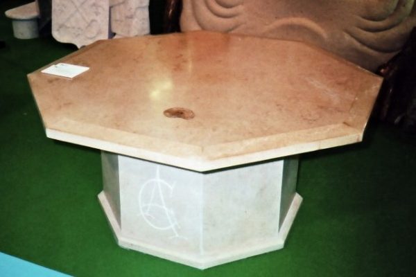Table basse octogonale