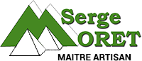 Serge Moret, maître artisan tailleur de pierre logo